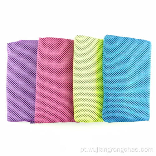 toalhas refrescantes com proteção UV para esportes ao ar livre